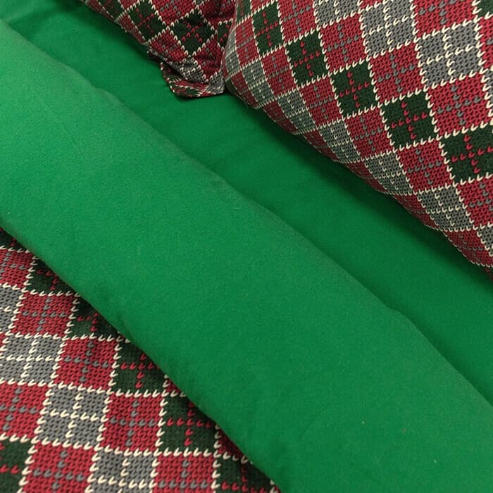 Комплект постельного белья МИРТЕК WINTER FLANNEL ROMB 100%хлопок view 3
