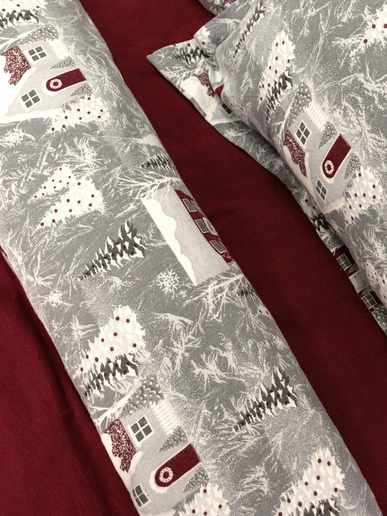 Комплект постельного белья  МИРТЕК WINTER FLANNEL TOWN 100%хлопок view 3