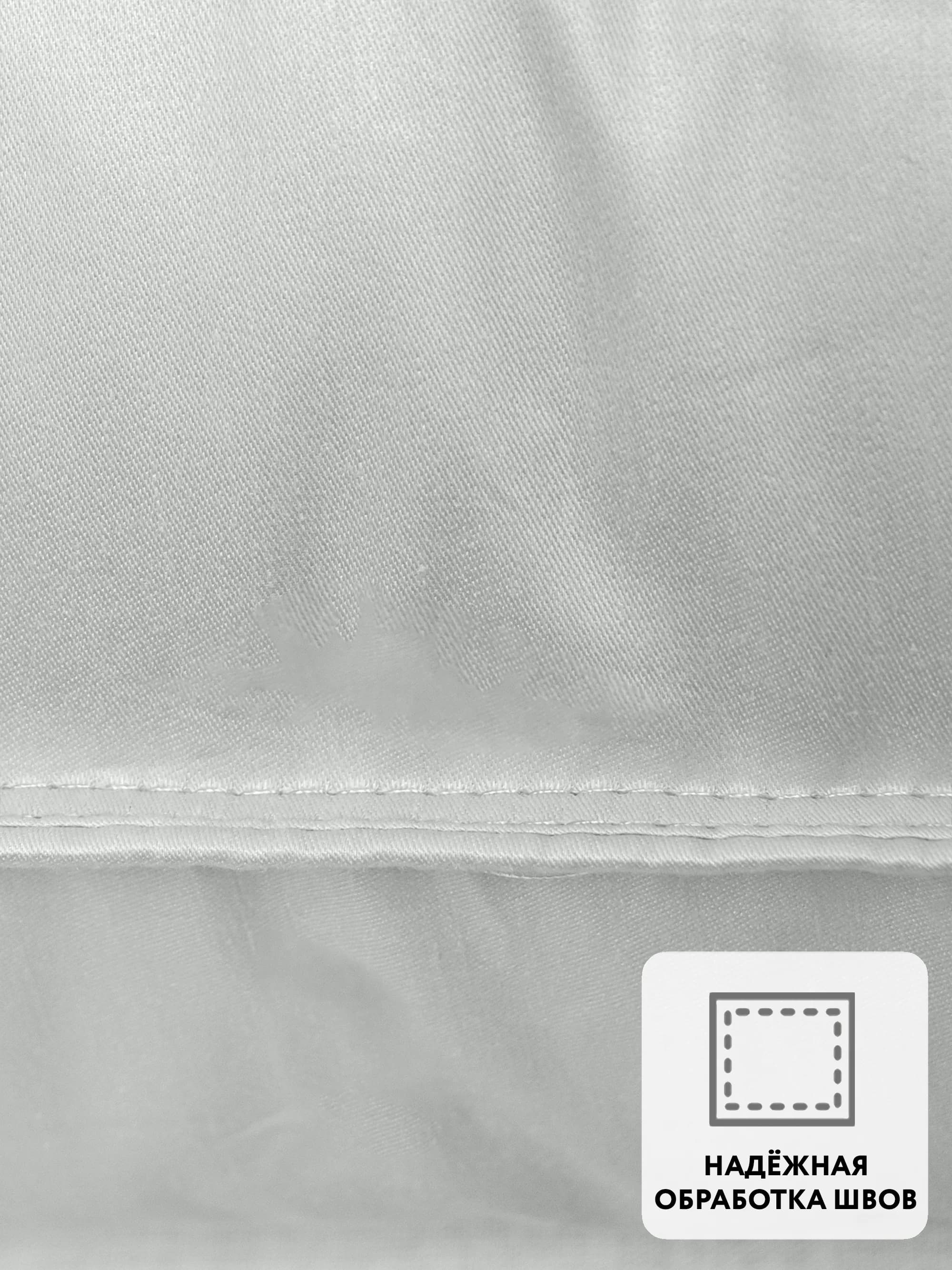 Подушка МИРТЕК SIBERIAN GREY CAPSULA LUX 50х68 100%пух-экстра серый view 4
