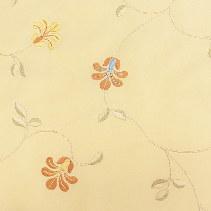 Покрывало с наволочками 50*70 2шт 240х240 МИРТЕК ТАФТА С ВЫШИВКОЙ 100%пэ ассортимент (цвет горчица)