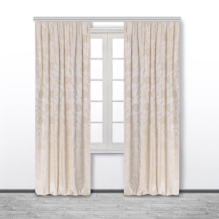 Портьера  МИРТЕК FLORI 200х270 1 шт_MIRTECK