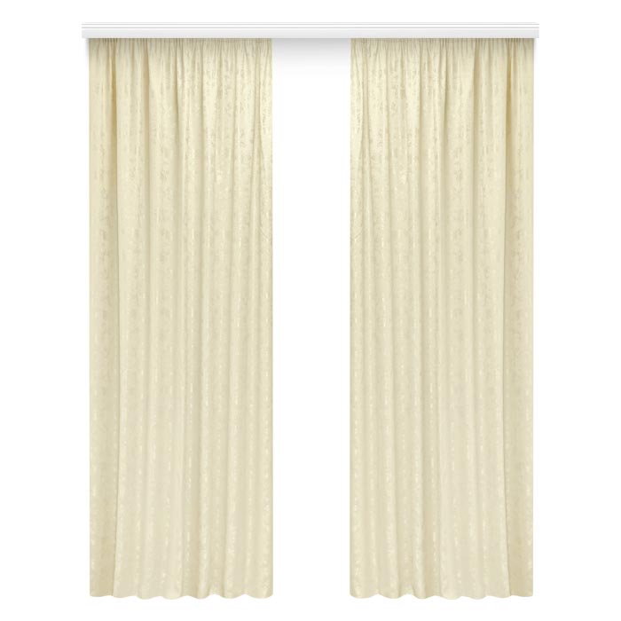 Портьера  МИРТЕК JAVA 180х310 1 шт (цвет 1 арахис)