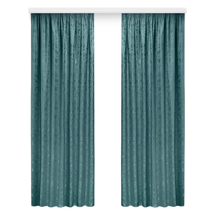 Портьера  МИРТЕК JAVA 180х310 1 шт (цвет 20 океанический синий)