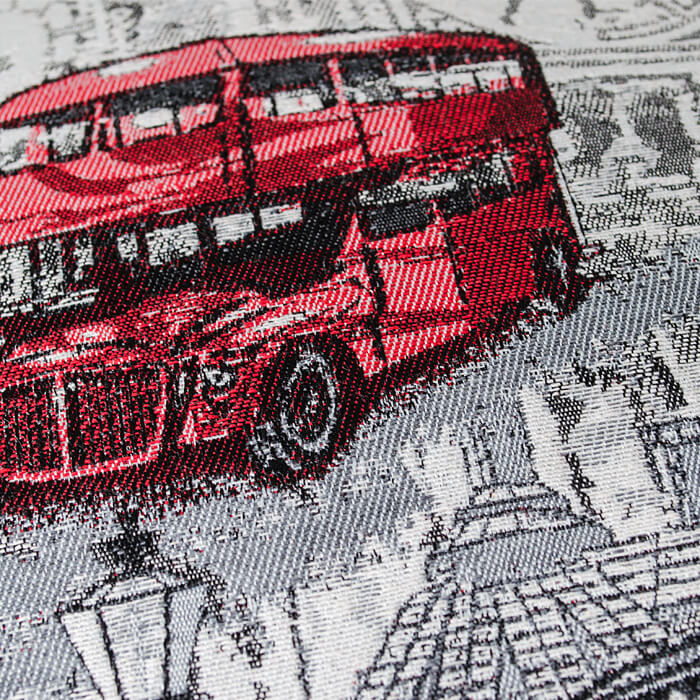 Лондон Чехол декоративный с подушкой 4060 макро