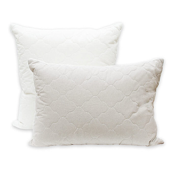 Подушка МИРТЕК ЭВКАЛИПТ  70х70 90%эвкалипт-вискоза 10%пэ-файбер/100%пэ-файбер 100%хлопок Кофейный_MIRTECK