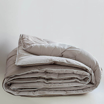 Одеяло МИРТЕК ЭВКАЛИПТ  195х215 90%эвкалипт-вискоза 10%пэ-файбер 100%хлопок Кофейный_MIRTECK